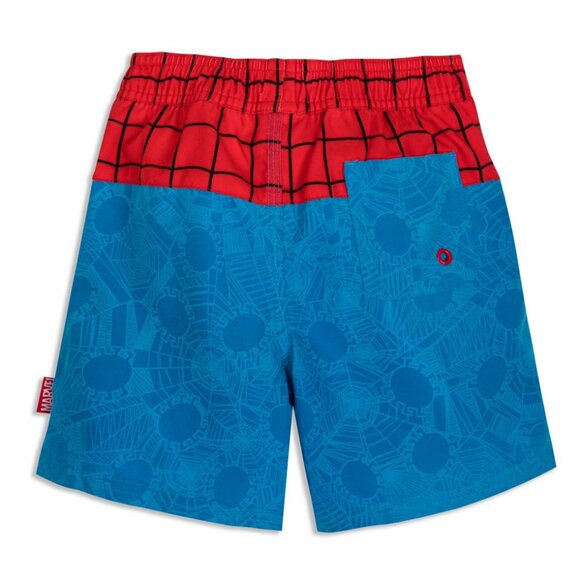 NEW Disney Store Marvel Spiderman Swimsuit Swim Trunks Board Shorts Suit 5/6 6 - Picture 6 of 6